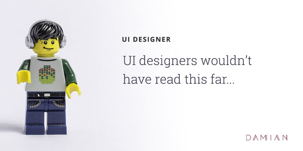 Creative Agency Personalities: UI Designer