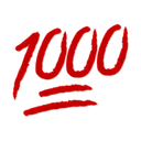 1000 emoji